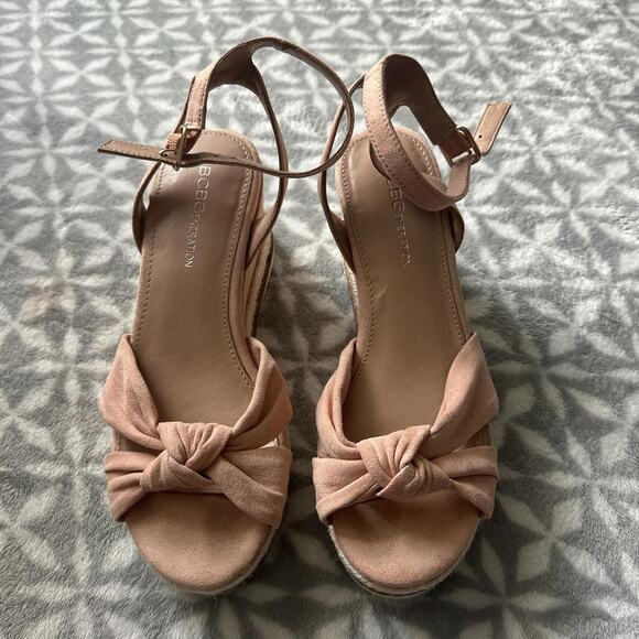 Tan and cream wedges - Picture 1 of 2